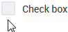 Animation of a check box